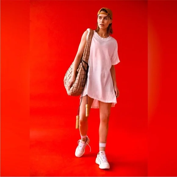 FP Movement by Free People White Short Sleeve Oversized Tee - Picture 2 of 16